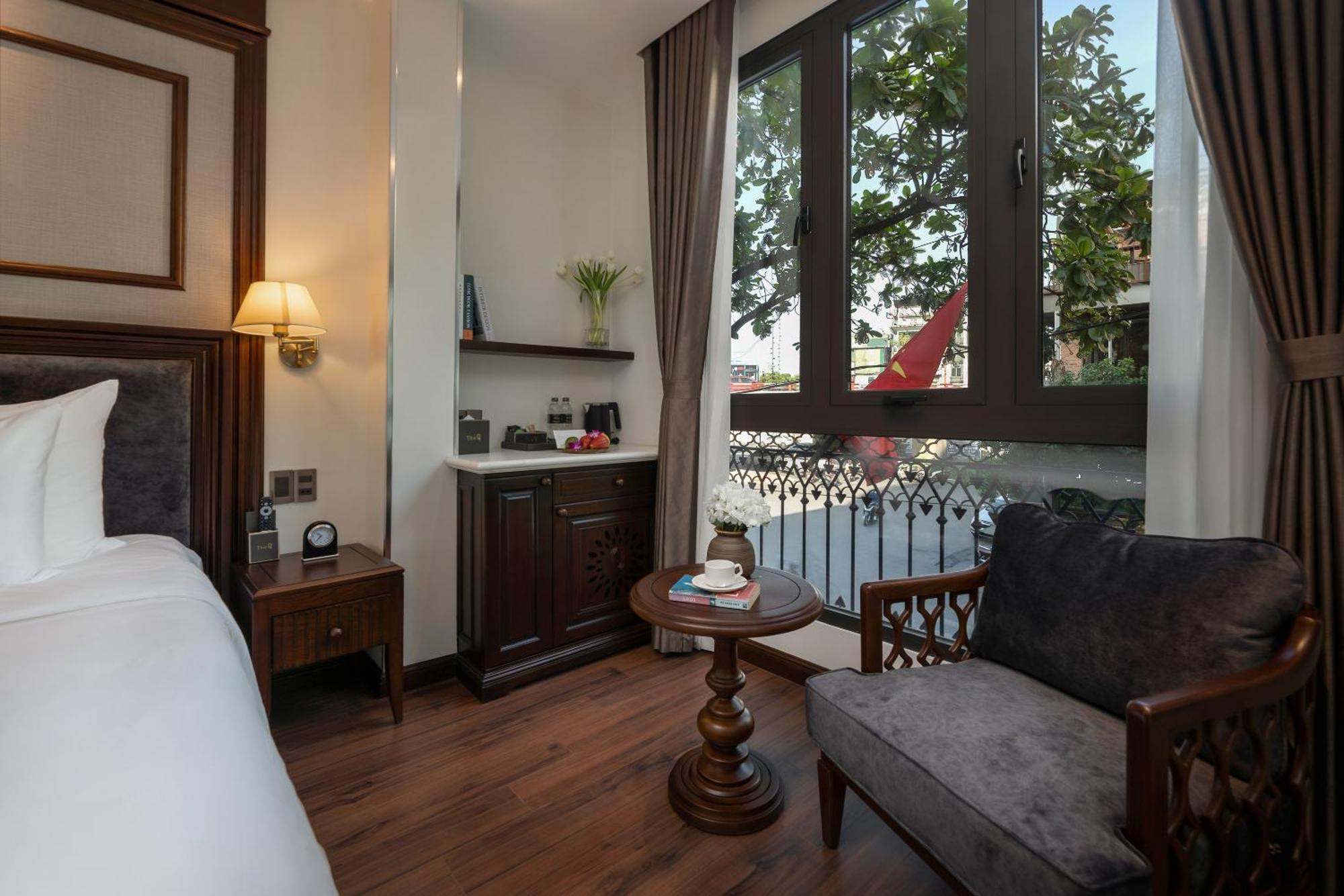 The Q Boutique Hotel 河内 外观 照片