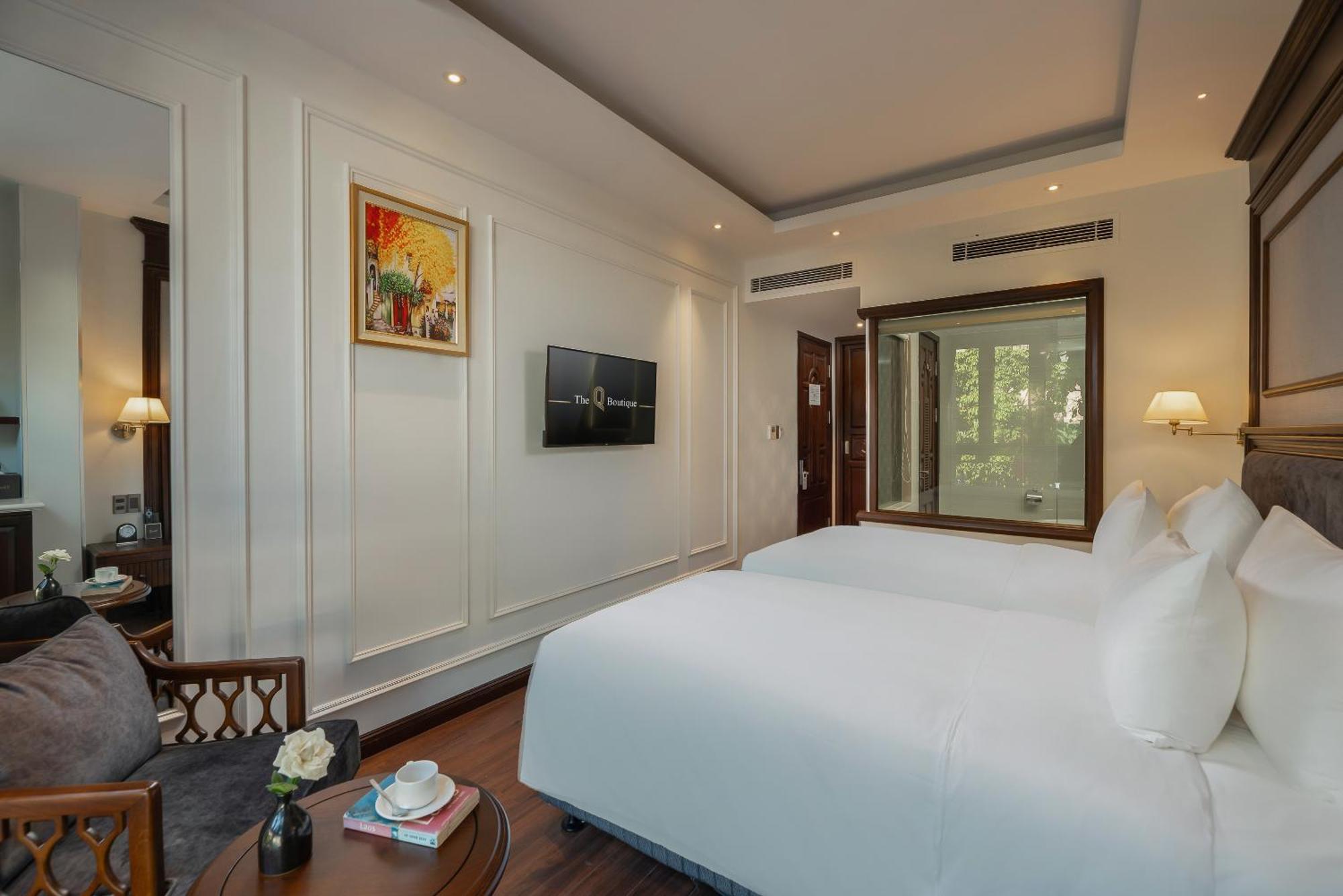 The Q Boutique Hotel 河内 外观 照片