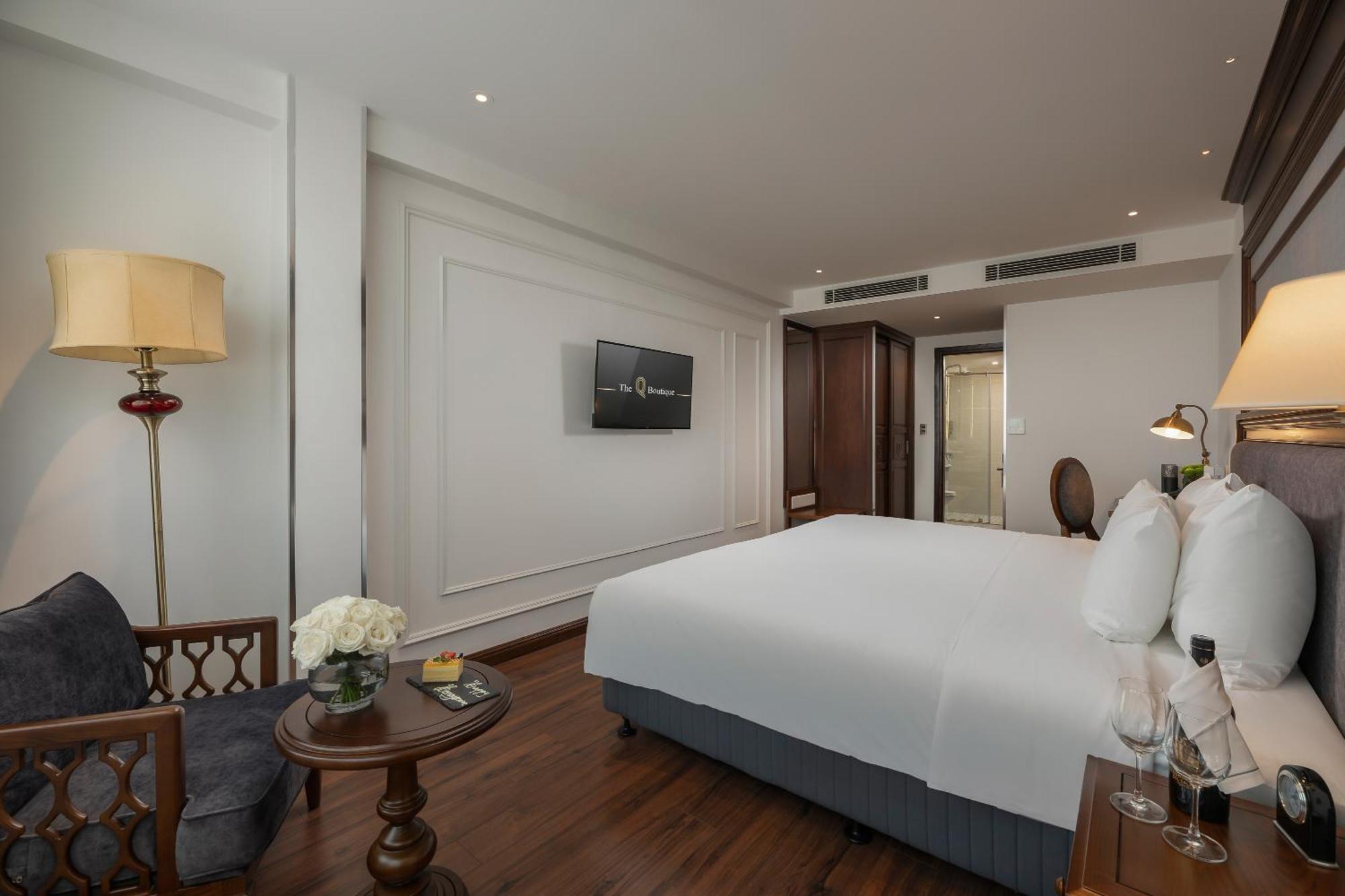 The Q Boutique Hotel 河内 外观 照片