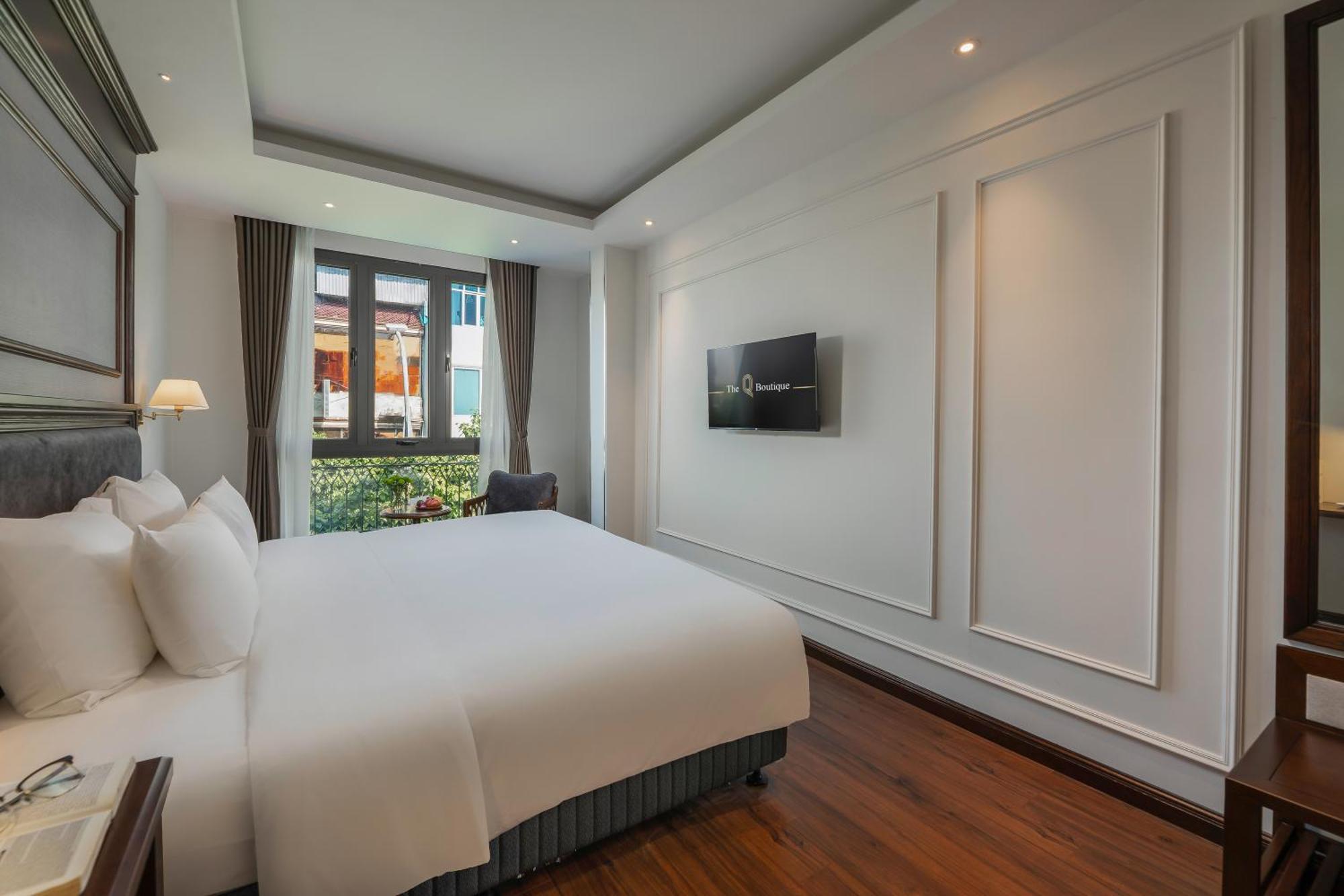 The Q Boutique Hotel 河内 外观 照片