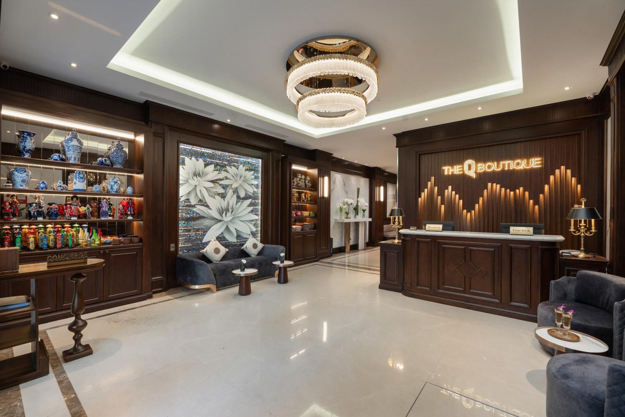 The Q Boutique Hotel 河内 外观 照片