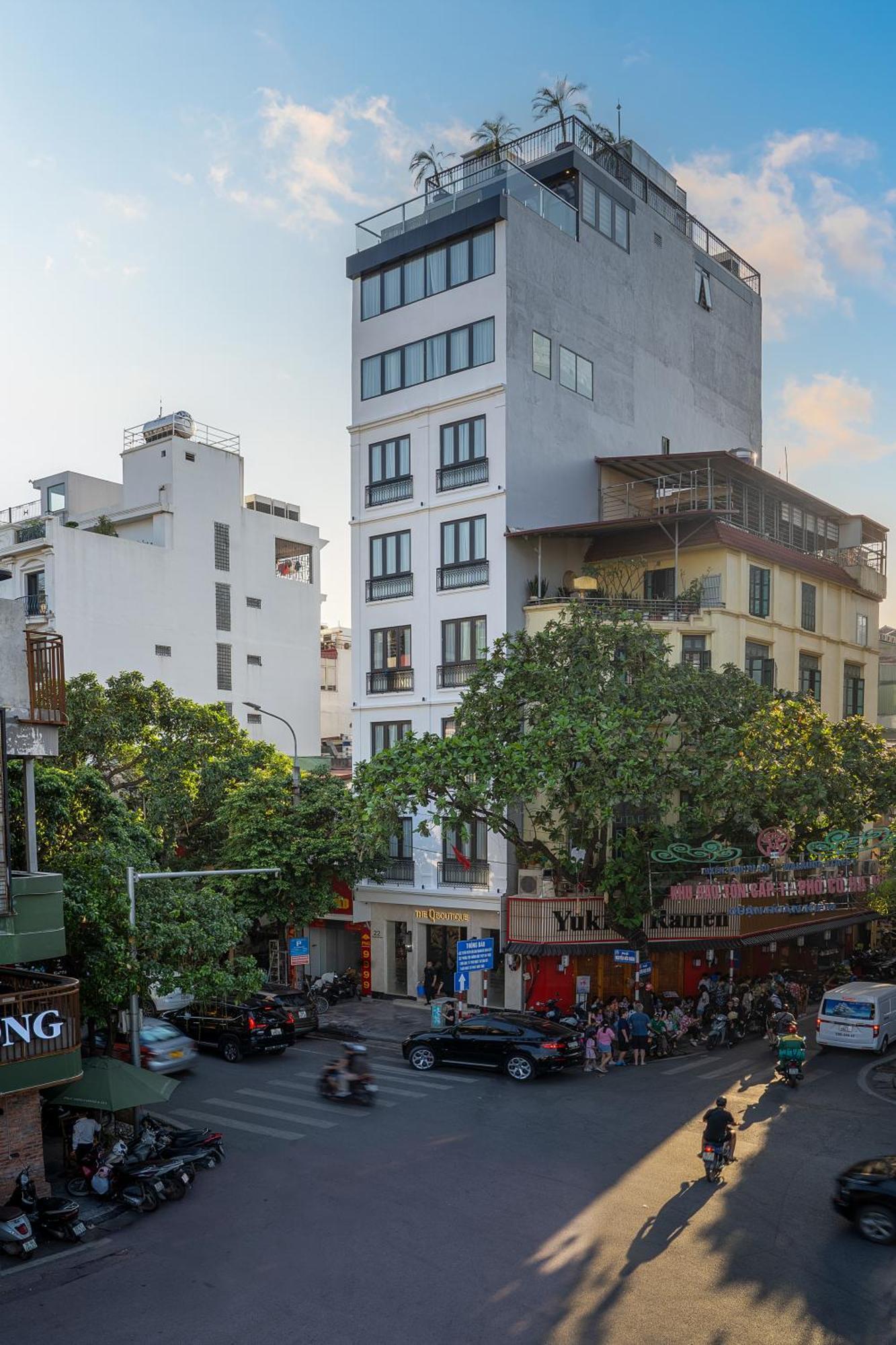 The Q Boutique Hotel 河内 外观 照片